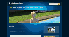 Desktop Screenshot of freibad-amorbach.de